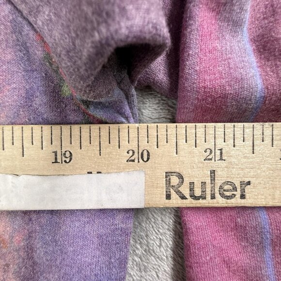 Disney Beauty and the Beast Shirt Womens Large Stained Glass Pullover Rose Top - Picture 9 of 12